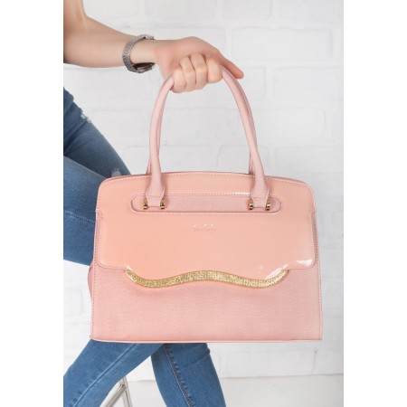Pudra Rugan Detaylı Bayan Çanta