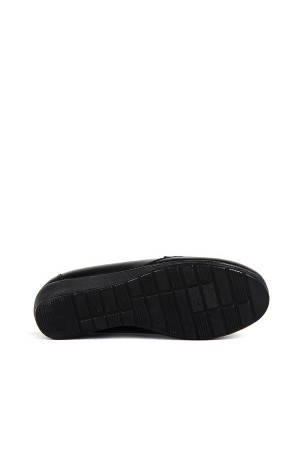 BA - Annamaria 011 Zenne 20/K Cilt Comfort Ayakkabı - Siyah Siyah