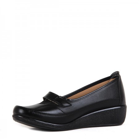 BA - Annamaria 012 Zenne 20/K Cilt Comfort Ayakkabı - Siyah Siyah