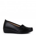 BA - Annamaria 015 Zenne 20/K Cilt Comfort Ayakkabı - Siyah - Siyah