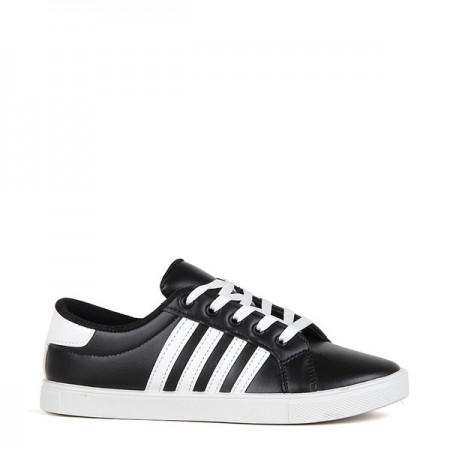 BA - Cdm 449 Zenne 20/K Cilt Casual Ayakkabı - Siyah Beyaz