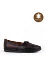 BA - Estelle 114 Zenne 20/K Cilt Comfort Ayakkabı - Bordo