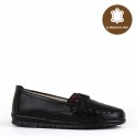 BA - Estelle 114 Zenne 20/K Cilt Comfort Ayakkabı - Siyah
