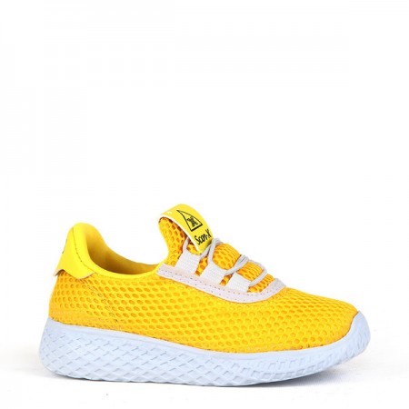 ÇA - Freelee 100 Filet Anorak Spor - Sarı Beyaz