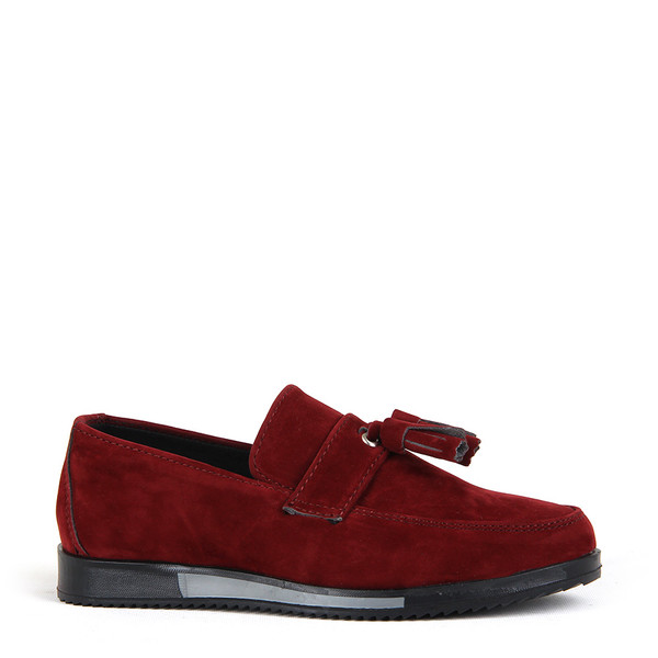 ÇA - Scooby 2146 Filet Süet Casual Ayakkabı - Bordo