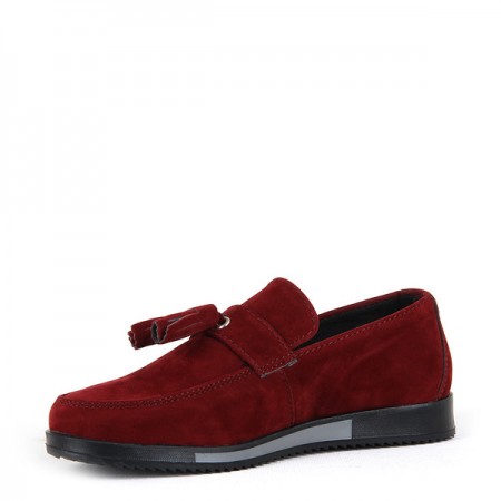 ÇA - Scooby 2146 Filet Süet Casual Ayakkabı - Bordo