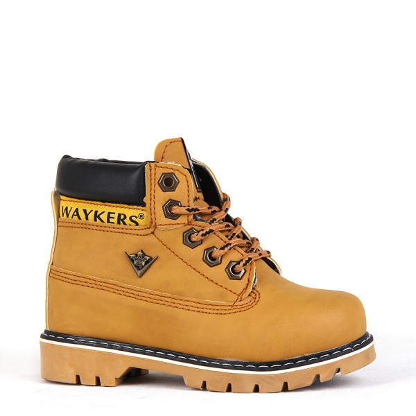 ÇA - Waykers 7222(28-35) Filet 20/K Cilt Bot - Camel - Siyah