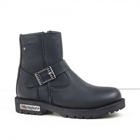 KND - BY OXFORD 602 ERKEK CİLT BOT - SİYAH