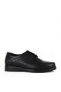 KND - Frank Peter 130 Erkek 20/K Deri Comfort Ayakkabı - Siyah