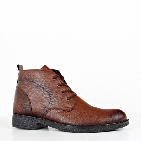 KND - Gencol Y-1 Erkek Cilt Bot - Taba