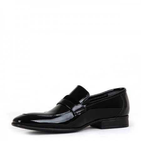 KND - Tamboğa 3127 Erkek 20/K-Y Rugan Klasik Ayakkabı (10'lu) - Siyah