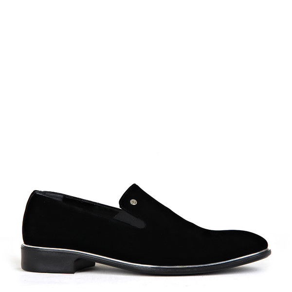 KND - Tamboğa 560-1 Erkek 20/K-Y Süet Klasik Ayakkabı (10'lu) - Siyah