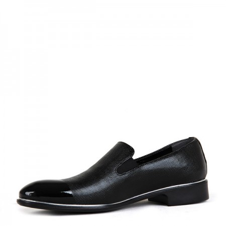 KND - Tamboğa 562 Erkek 20/K-Y Rugan Klasik Ayakkabı (10'lu) - Siyah