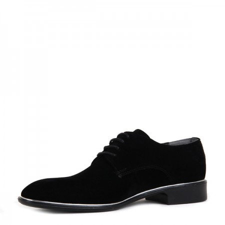 KND - Tamboğa 570 Erkek 20/K-Y Süet Klasik Ayakkabı (10'lu) - Siyah