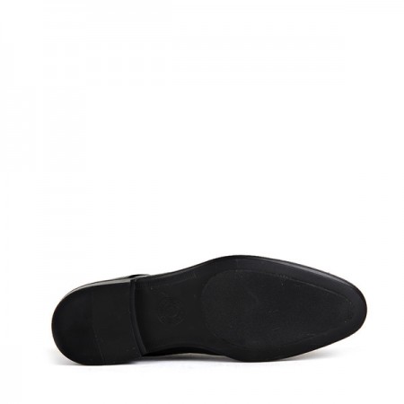 KND - Tamboğa 573-1 Erkek 20/K-Y Rugan Klasik Ayakkabı (10'lu) - Siyah